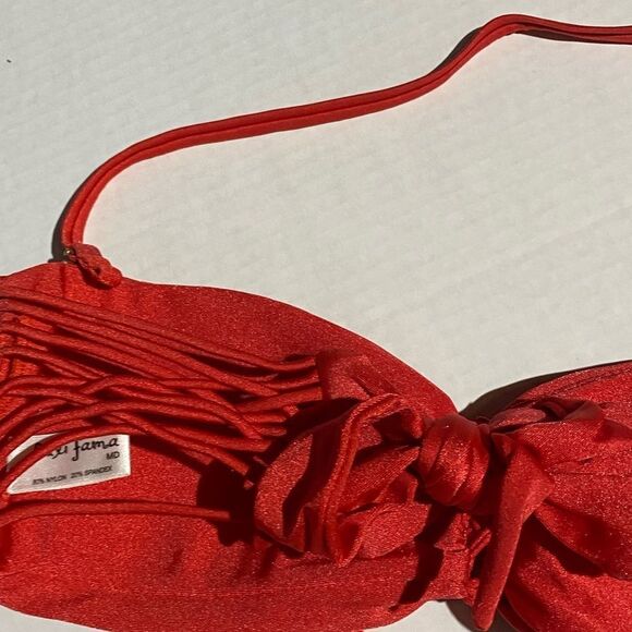 Luli Fama Bikini Top Red - Picture 7 of 7